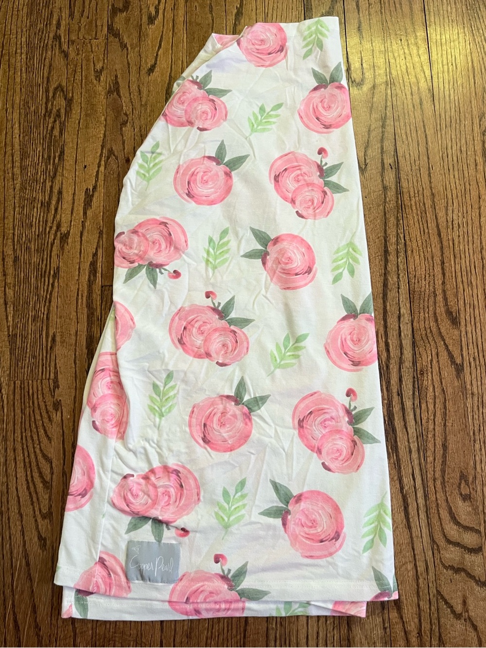 Copper pearl infant car seat floral cover